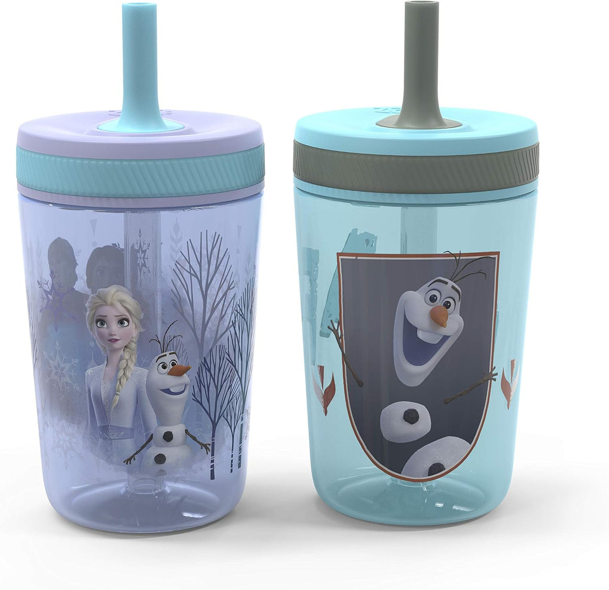 Zak Designs Disney Frozen II Movie Kelso - Juego de vasos de Kelso,...