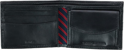 Tommy Hilfiger Cartera Passcase para hombre con ventana de identifi...
