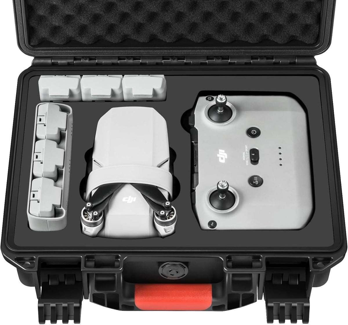 Estuche para Dron DJI Mini 4K: Estuches de Viaje Rígidos Impermeabl...