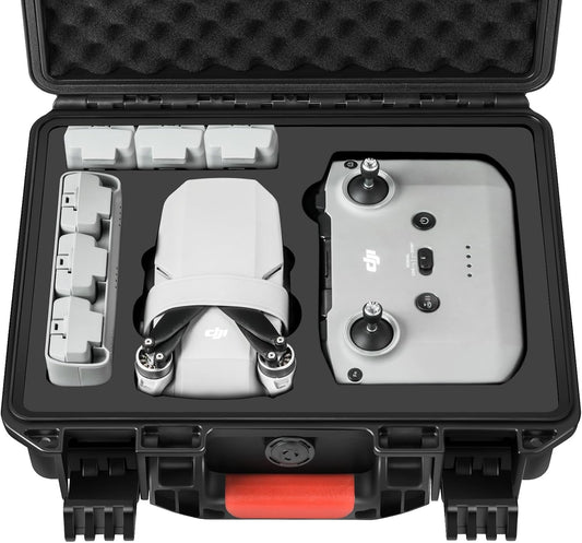 Estuche para Dron DJI Mini 4K: Estuches de Viaje Rígidos Impermeabl...