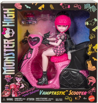 Draculaura y su patineta Monster High
