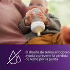 Philips Avent Biberones naturales con pezones de respuesta natural...
