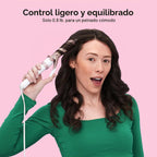 Conair - Plancha rizadora de cerámica doble, barril de 1 pulgada |...