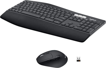 Combo de teclado y mouse inalámbricos Logitech MK850 Performance -...