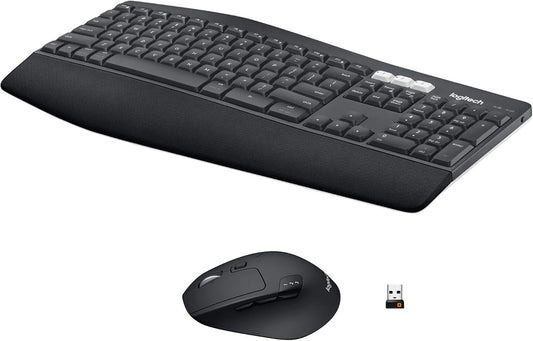 Combo de teclado y mouse inalámbricos Logitech MK850 Performance -...
