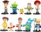 Anilnel Juego de 10 figuras de dibujos animados para Toy Theme Stor...
