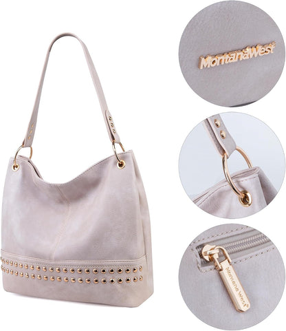 Carteras para mujer, bolsos hobo para mujer, bolso de hombro holgad...