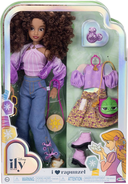 Disney ily 4EVER - Muñecas Rapunzel de 11.5 pulgadas de alto con 13...