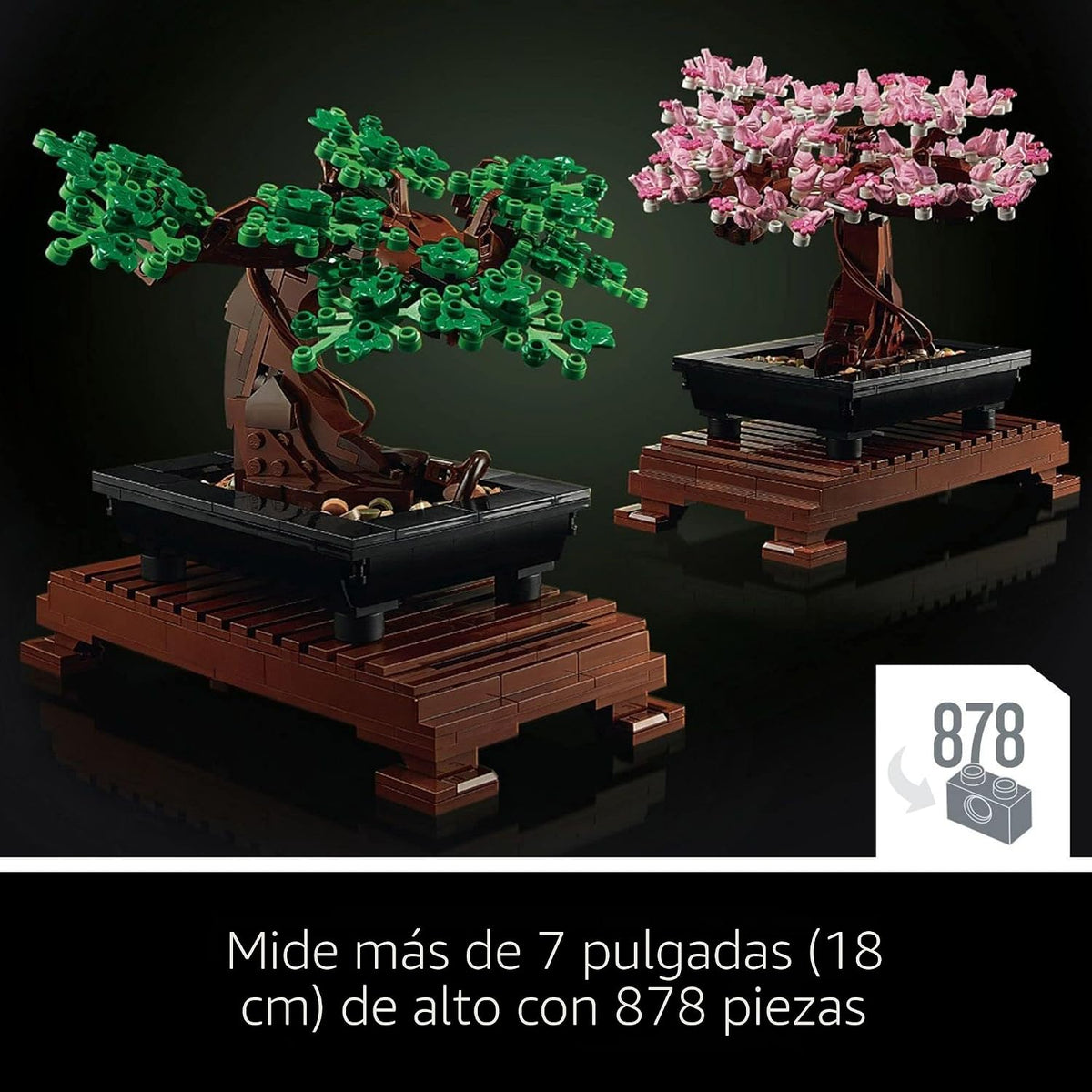 LEGO Botanicals - Juego de construcción de árbol bonsái artificial...
