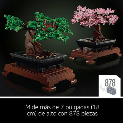 LEGO Botanicals - Juego de construcción de árbol bonsái artificial...