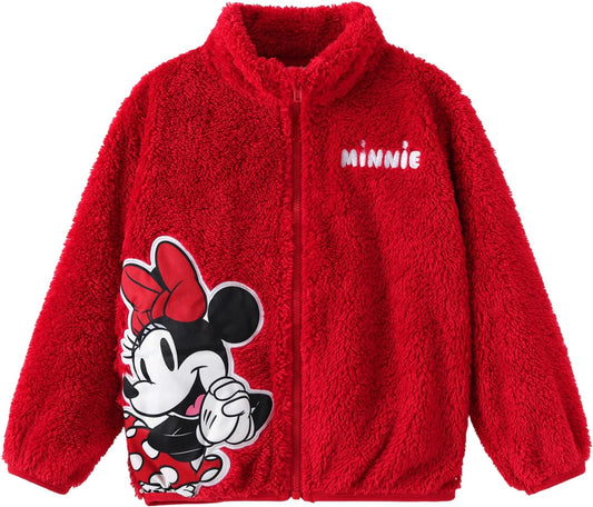 Disney Stitch Frozen Elsa Minnie Mickey - Chaqueta de forro polar p...