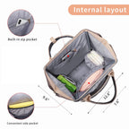 GAIVP Mochila para pañales para mujer, bolsas de bebé para niñas, b...
