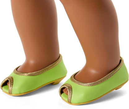American Girl, Disney, princesa Tiana, muñeca de 18 pulgadas, cabel...