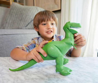 Mattel DisneyPixar Toy Story 4 True Talkers Rex figura de 7.8 pulga...
