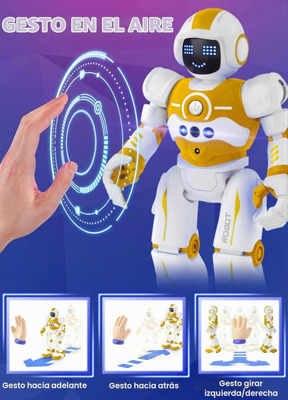 EduCuties Robot Juguetes para niños, robots recargables de control...
