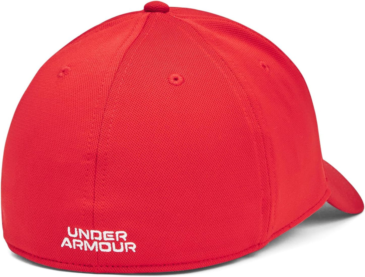 Under Armour Gorra para hombre Blitzing con tecnología Stretch Fit