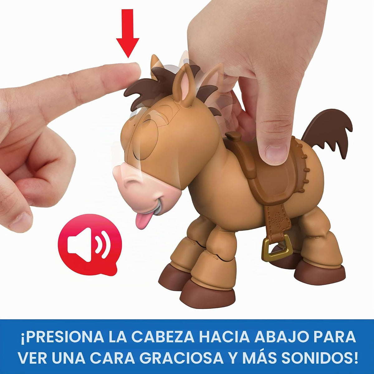 Mattel Disney y Pixar Toy Story 5 Lil'Partner Bullseye, juguete...