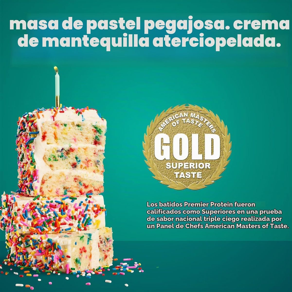 Premier Protein Batido, masa para pasteles, 1.06 oz de proteína, si...