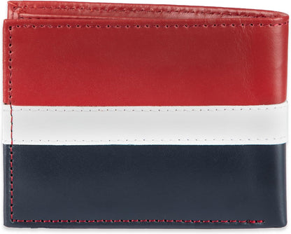 Tommy Hilfiger Cartera Passcase para hombre con ventana de identifi...