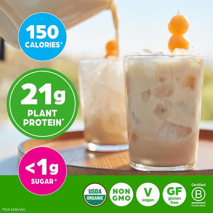 Orgain Proteína en polvo vegana orgánica de 0.74 oz, Horchata, 2.03...