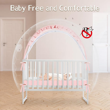 Tienda de campaña para cuna para evitar que el bebé salga, prevenci...