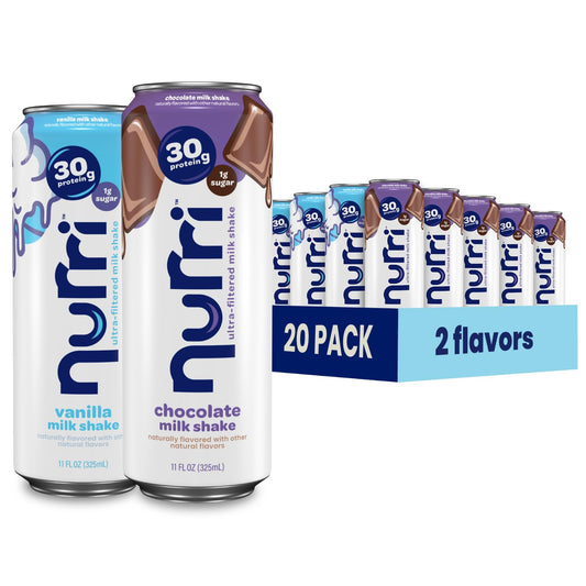 Nurri - Batido de leche ultra filtrado de proteína de 1.06 oz \u201...