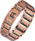Pulsera de cobre para hombre Feraco, 3 veces más fuerte, pulseras m...