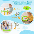 Kikidex Tablero magnético de dibujo, juguetes para niñas pequeñas d...
