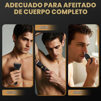 Zivelier Afeitadora de bolas para hombres, recortadora de pelo corp...