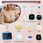1 paquete de 0.945 in CaraCups Wearable Milk Collection, tazas de c...