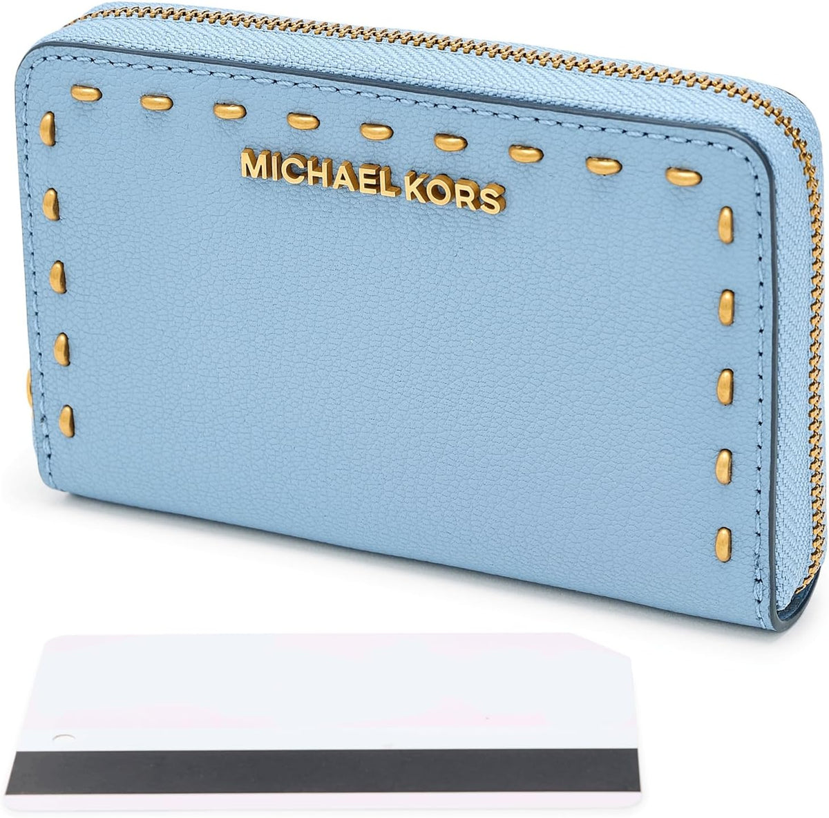 MICHAEL Michael Kors Jet Set - Estuche para tarjetas con cremallera...