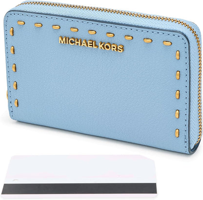 MICHAEL Michael Kors Jet Set - Estuche para tarjetas con cremallera...