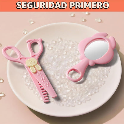 16 piezas de juguetes de perro robot para niñas, juguetes para niña...