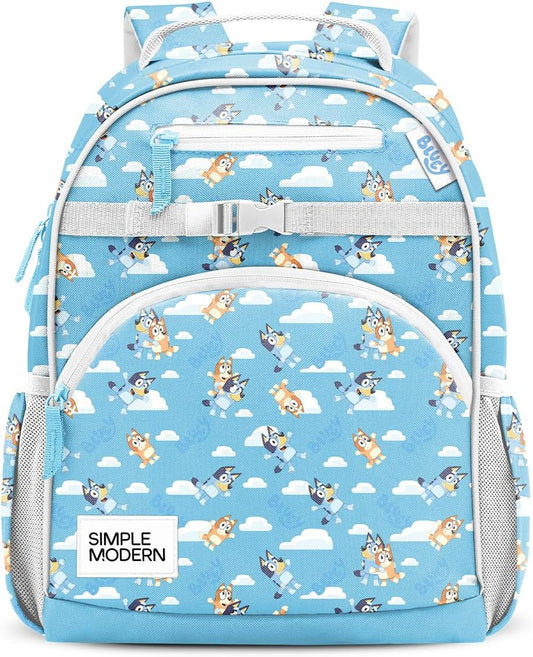 Simple Modern Mochila Bluey Kids para escuela, niñas, niños | 12L |...