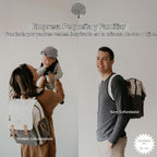 Parker Baby Co. - Mochila para pañales con cambiador, color crema |...