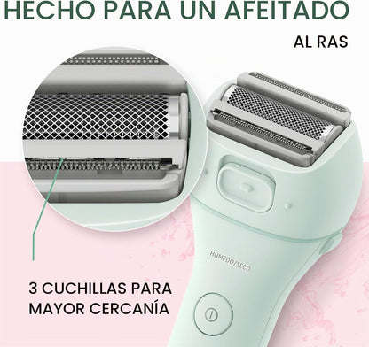 Panasonic Recortadora de bikini para mujer, maquinilla de afeitar e...