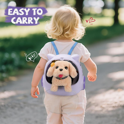 16 piezas de juguetes para perros robot para niñas, juguetes para n...