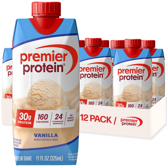 Premier Protein Batido alto en proteínas de 1.06 oz, vainilla | 160...