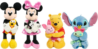Disney Classics Lil Friends Minnie Mouse y Figaro, muñeco de peluch...