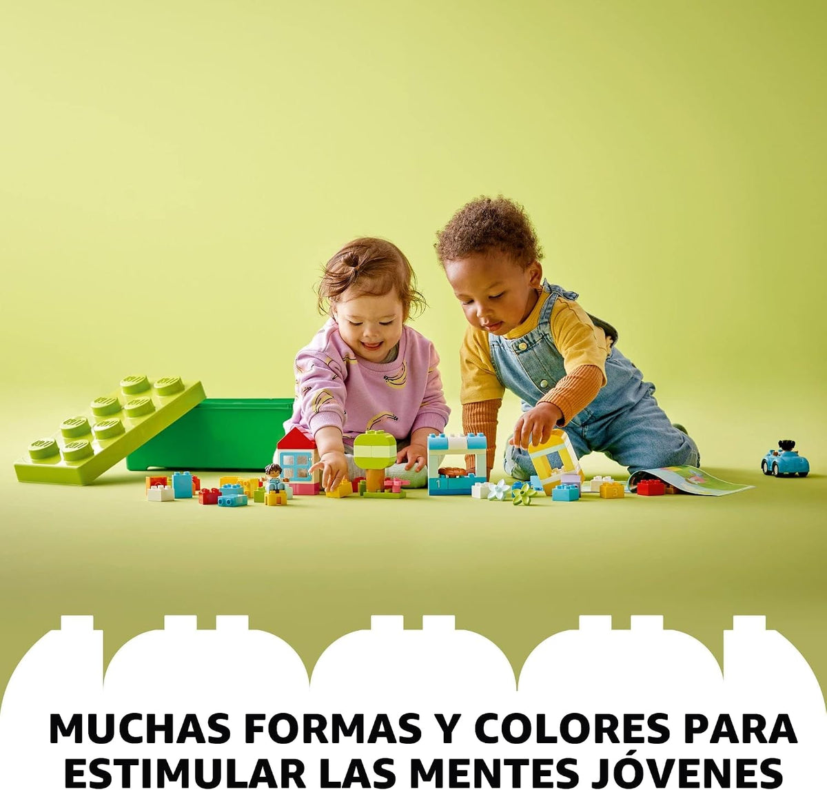 LEGO DUPLO Brick Box 10913 | Juguetes de construcción para niños pe...