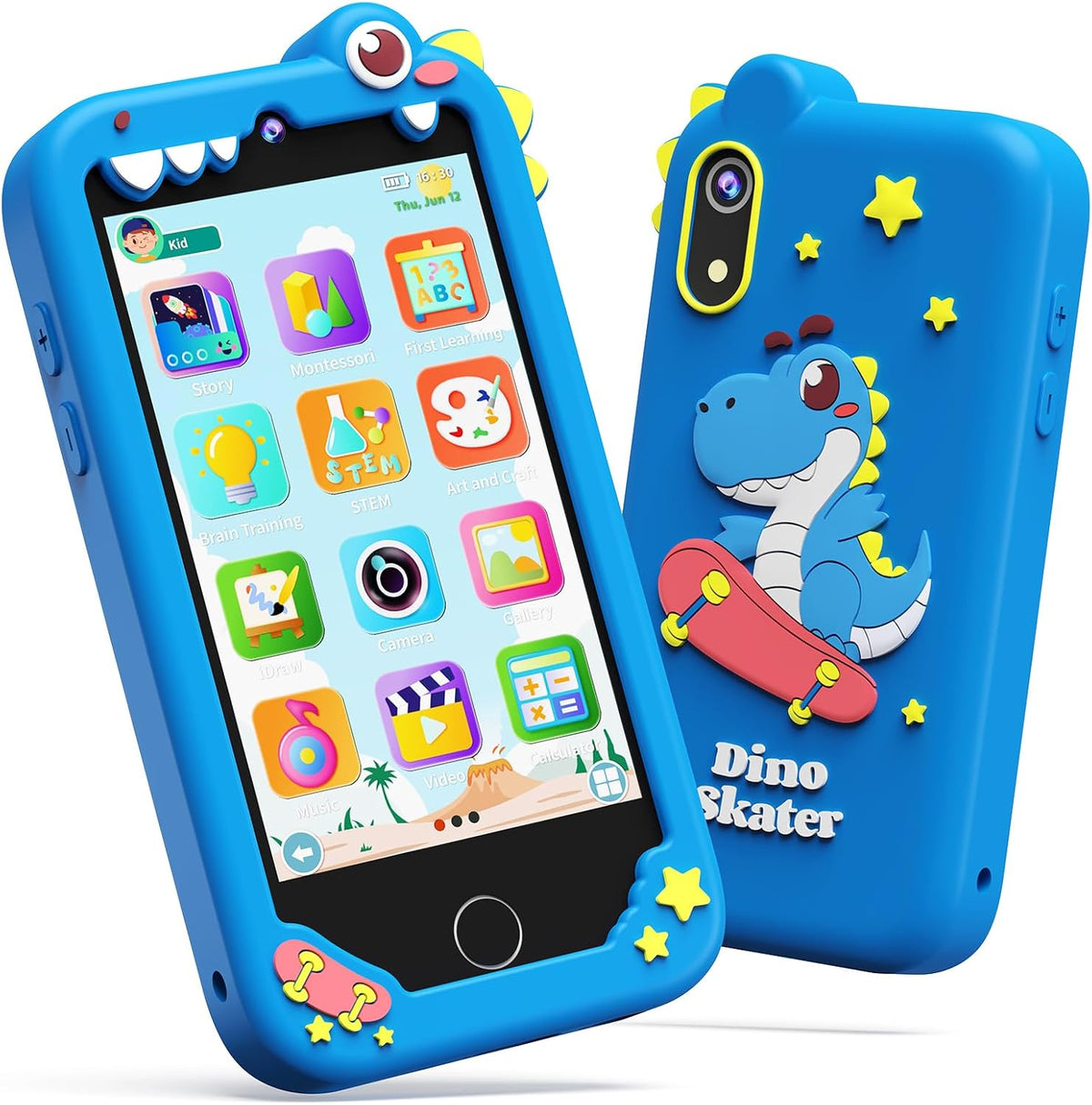 KOKODI Teléfono inteligente para niños de 4 pulgadas, pantalla táct...