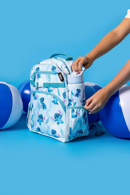 Simple Modern Lilo and Stitch - Mochila infantil para escuela, niña...