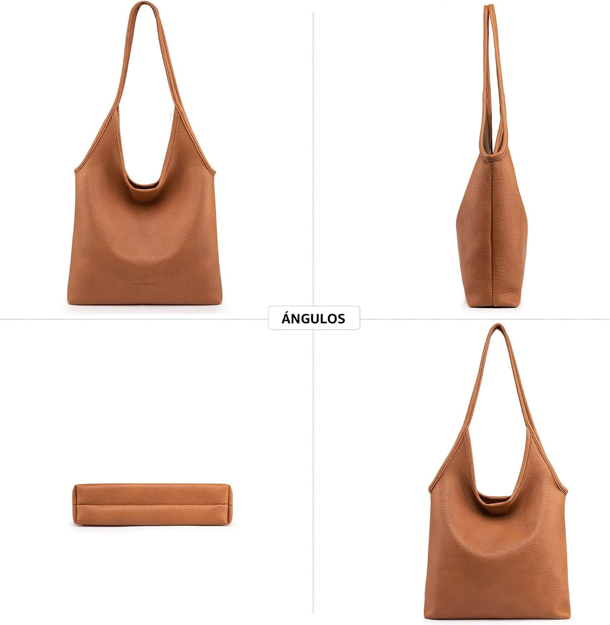 Montana West Bolsos estilo hobo holgados para mujer, bolsos de homb...