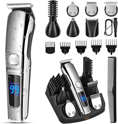 Ufree - Cortadora de barba para hombres, maquinilla de afeitar eléc...