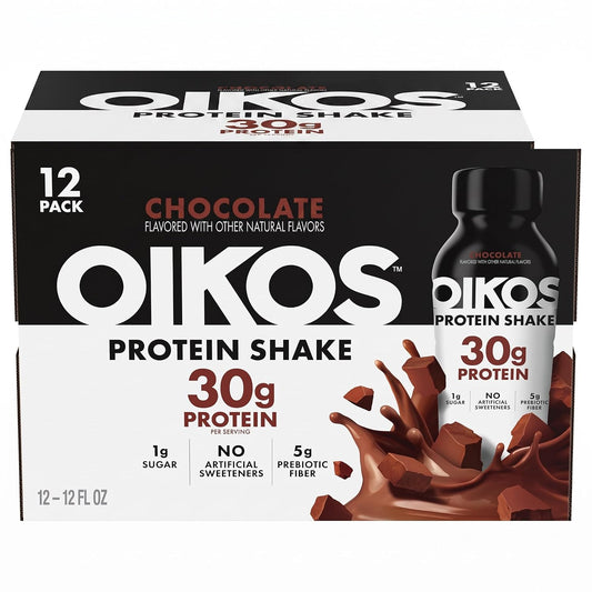 Oikos Batido de proteínas, chocolate, 1.06 onzas de alto contenido...