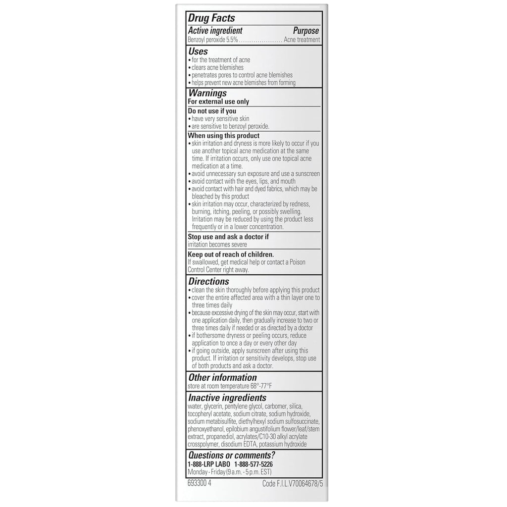 La Roche-Posay Effaclar BPO Multi-Target Acne Treatment, Benzoyl Pe...