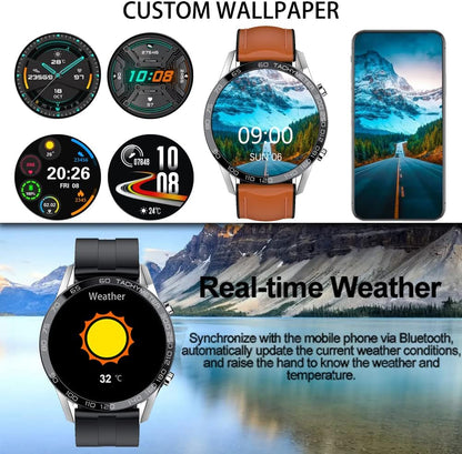 FILIEKEU Reloj inteligente para hombre para Android iOS, llamadas B...