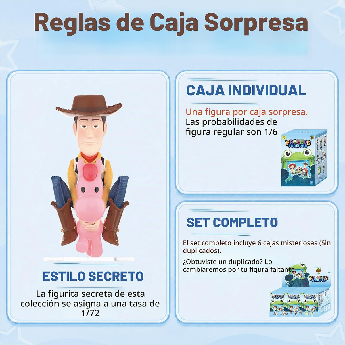 TOP TOY x Disney Pixar Toy Story - Figuras de caja ciega de Toy Sto...