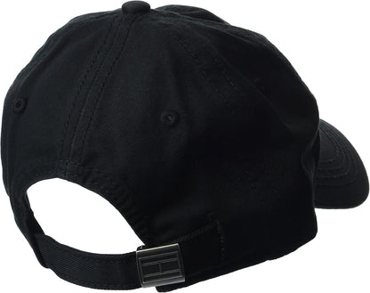 Tommy Hilfiger - Gorra de béisbol ajustable de algodón con logo par...