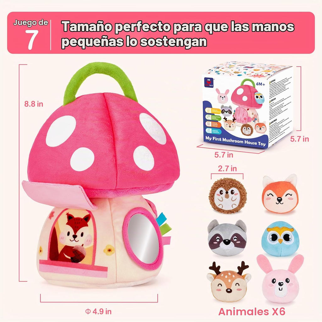 hahaland Juguetes Montessori para bebés de 6 a 12 meses - 6, 7, 8,...